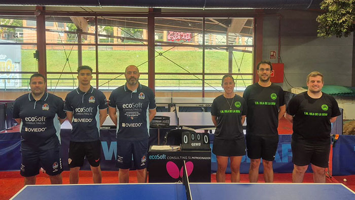 Liga territorial Oviedo A e Isla de la Deva