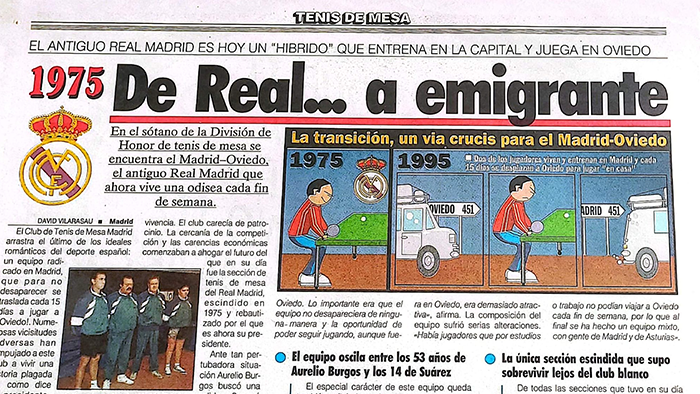 OVIEDO TENIS DE MESA: CRÓNICA DE UNA PASIÓN QUE VUELVE A RUGIR